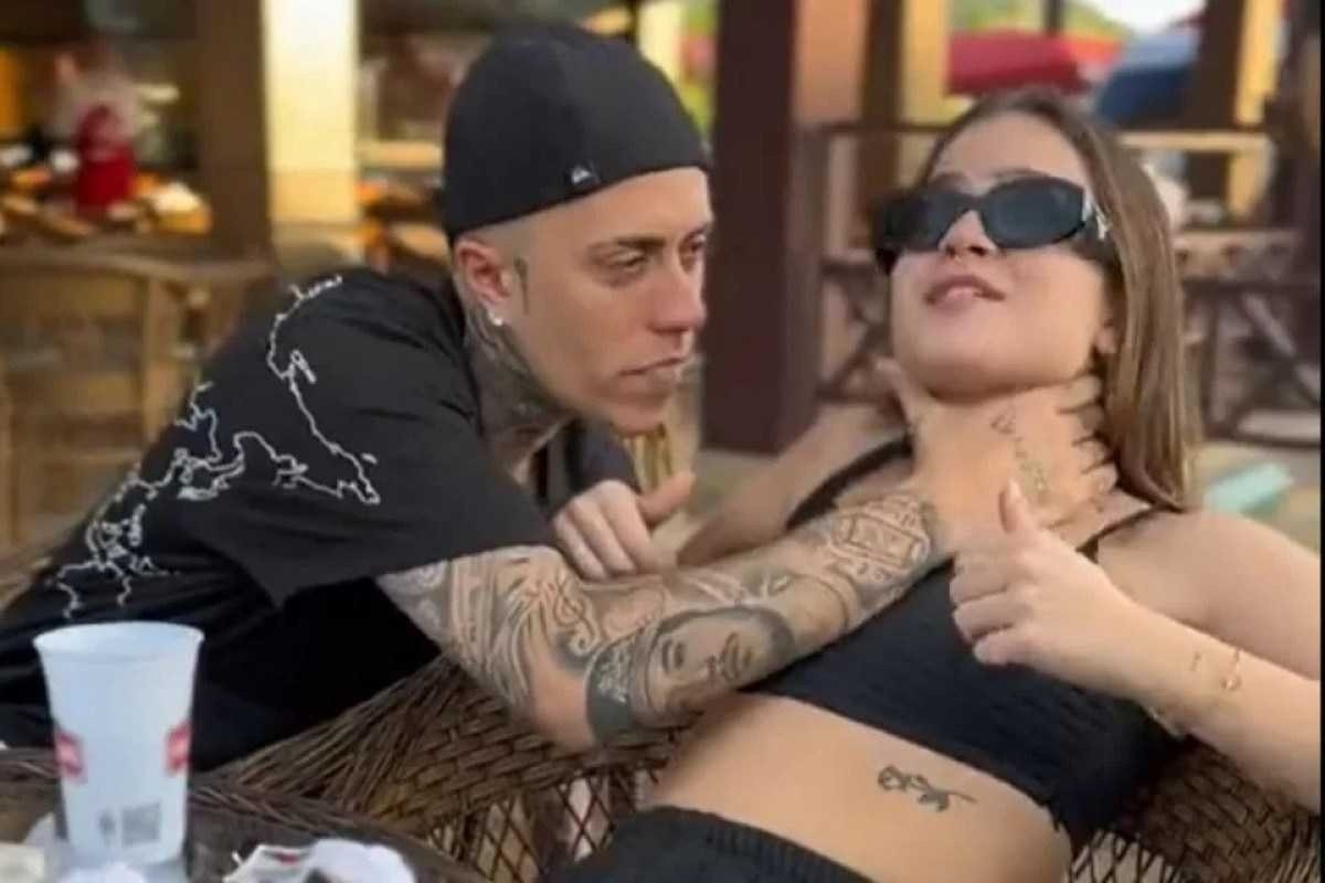 MC Daniel enforca Mel Maia durante beijo e gera revolta; veja o vídeo