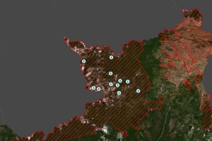 Imagens de satélite mostram uma queda de 96,6% de alertas de atividade de garimpo ilegal no Território Indígena Yanomami (TIY) - (crédito: Reprodução / Arquivo Polícia Federal) Imagens de satélite mostram uma queda de 96,6% de alertas de atividade de garimpo ilegal no Território Indígena Yanomami (TIY) - (crédito: Reprodução / Arquivo Polícia Federal)