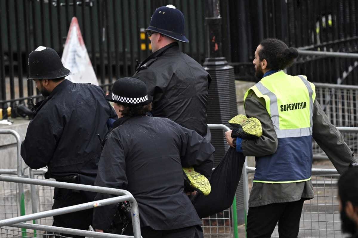 Coroação de Charles III: milhares de pessoas acompanharam a cerimônia nas  ruas e houve protestos, Jornal Nacional