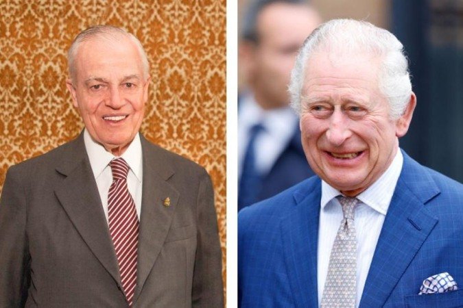 Dom Bertrand de Orleans e Bragança (à esquerda) e Rei Charles 3º - (crédito: Casa Imperial do Brasil e Getty Images) Dom Bertrand de Orleans e Bragança (à esquerda) e Rei Charles 3º - (crédito: Casa Imperial do Brasil e Getty Images)
