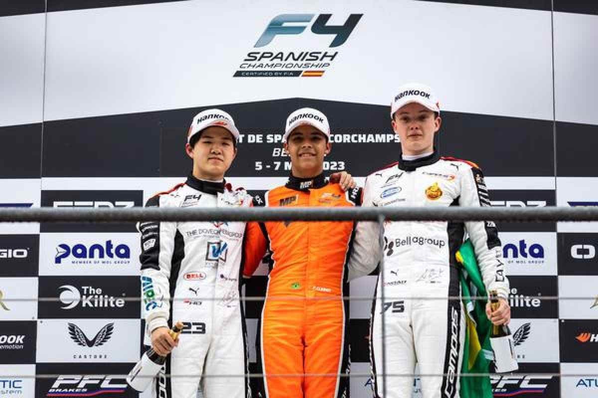 Pedro Clerot ganha duas de três etapas na estreia da F4 Espanhola