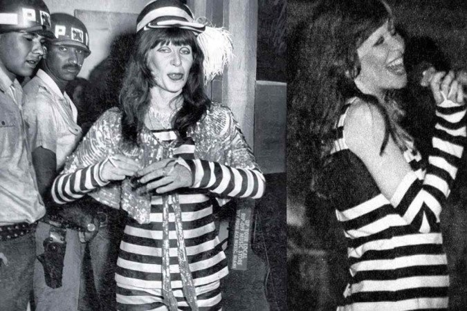 Rita Lee em seu primeiro show após sair da prisão