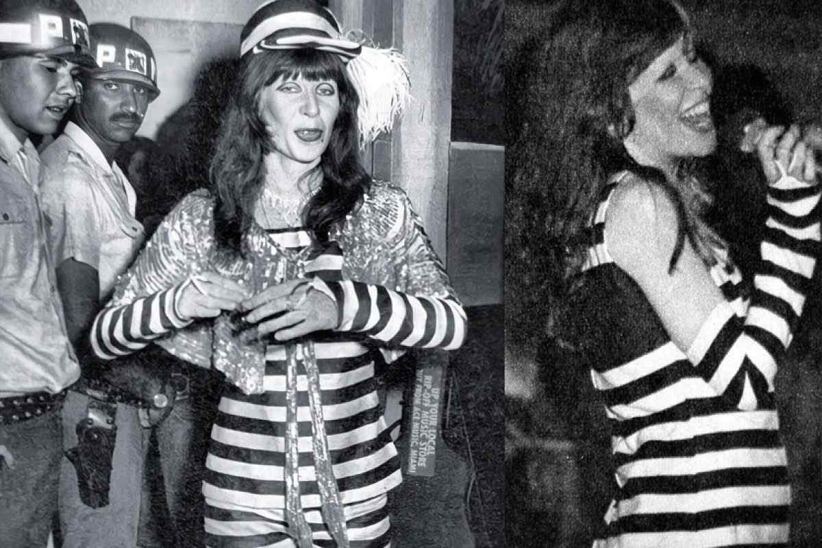 Rita Lee em seu primeiro show após sair da prisão