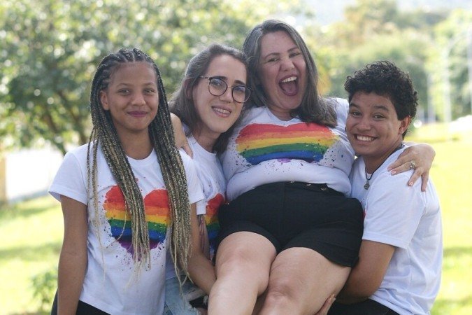  10/05/2023 Credito: Ed Alves/CB/DA.Press. Revista. Mães Ativistas, que se mobilizam em causas sociais e políticas pelos filhos. Na foto,  Patrícia Ramiro e seus filhos. 