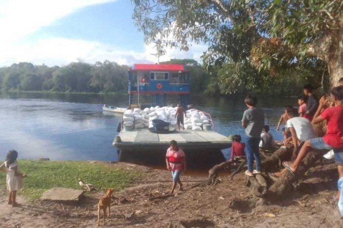 (crédito: Divulgação/Coletivo de Castanha Munduruku Poy) (crédito: Divulgação/Coletivo de Castanha Munduruku Poy)