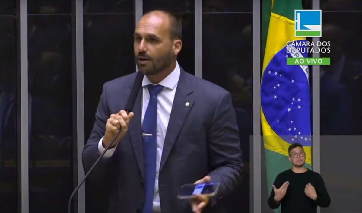 Eduardo Bolsonaro diz que Lula está 