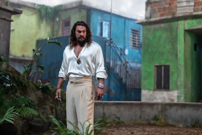 Jason Momoa: vilão, na nova fita de ação