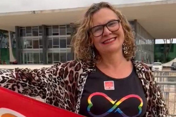 Leila é coordenadora da organização Mães da Resistência no DF