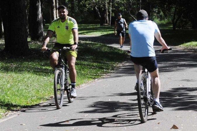 19 de agosto é o Dia Nacional dol Ciclista -  (crédito: Minervino Júnior/CB/D.A.Press)