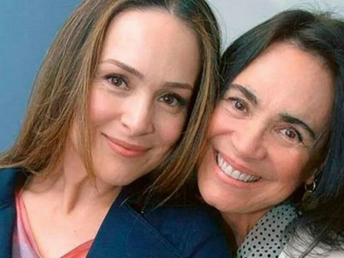 Gabriela Duarte exibe fotos inéditas com a mãe, Regina Duarte