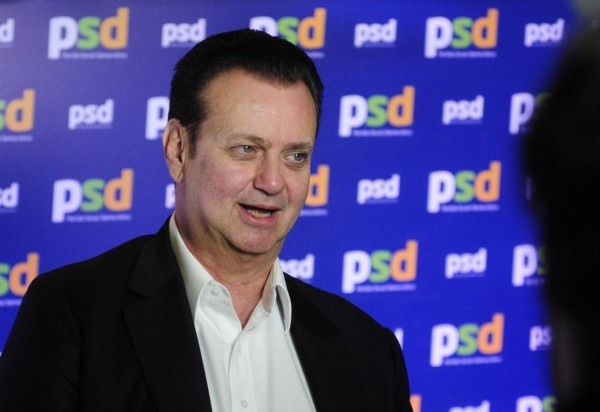 Kassab, presidente nacional do PSD: partido sai das urnas em 2024 como o maior do país em número de prefeituras -  (crédito: Minervino Júnior/CB/D.A.Press)