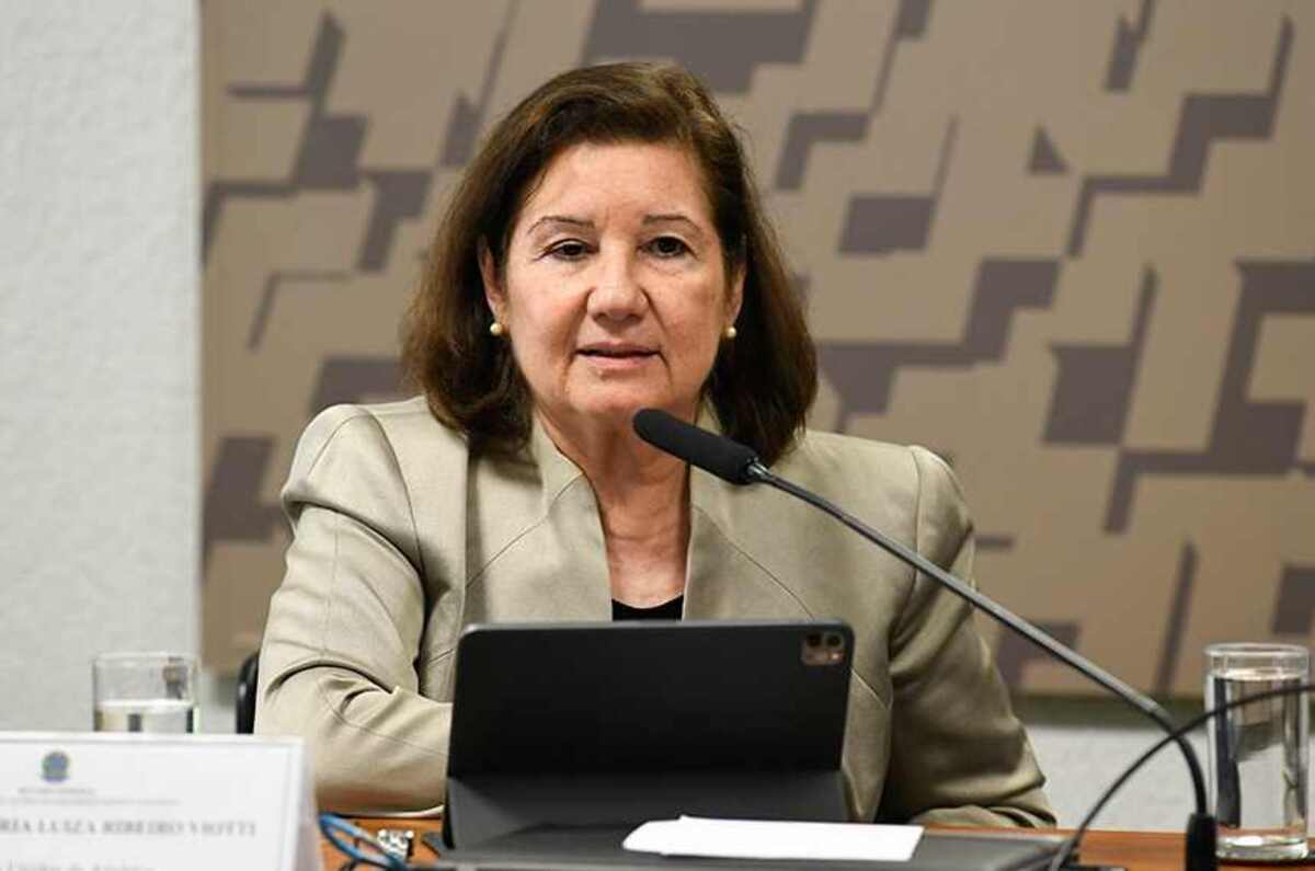 Mineira de Belo Horizonte, Maria Luiza Viotti entrou no Itamaraty em 1976 -  (crédito: Jefferson Rudy/Agência Senado)