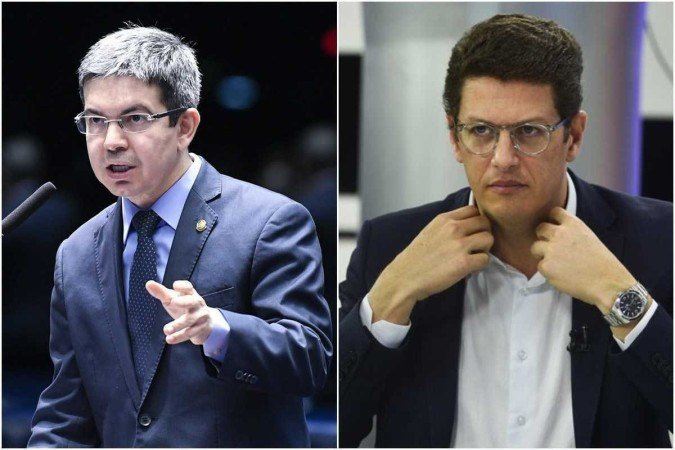 O senador Randolfe Rodrigues e o deputado federal Ricardo Salles (PL-SP) tiveram um embate nas redes sociais após críticas do amapaense ao Ibama - (crédito: Roque de Sá/Agência Senado - Correio Braziliense) O senador Randolfe Rodrigues e o deputado federal Ricardo Salles (PL-SP) tiveram um embate nas redes sociais após críticas do amapaense ao Ibama - (crédito: Roque de Sá/Agência Senado - Correio Braziliense)
