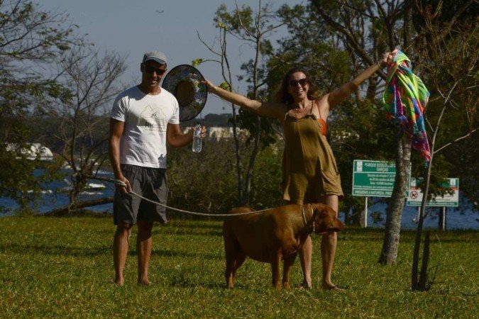  21/05/2023  Crédito: Carlos Vieira/CB/DA Press. Brasília, DF. Cidades. Piquenique em defesa do Parque das Garças no Lago Norte.