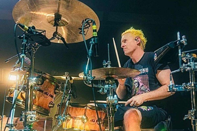 (crédito: Reprodução/Instagram Josh Freese) (crédito: Reprodução/Instagram Josh Freese)