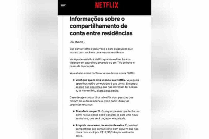 Procon notificará Netflix (NFLX34) sobre compartilhamento de