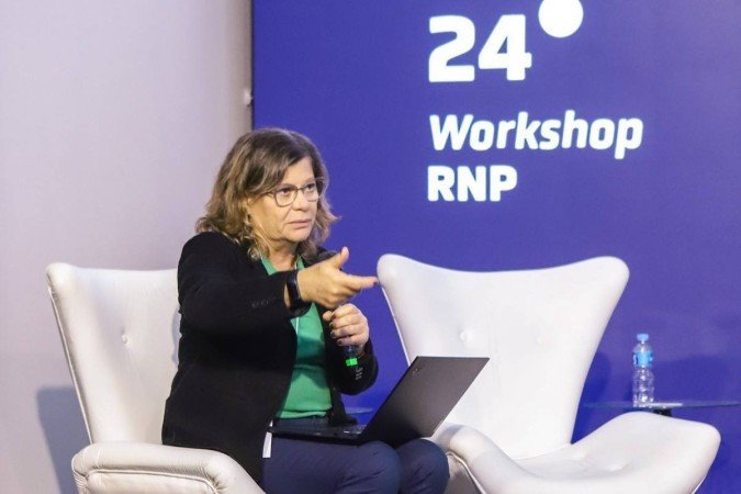 Iara Machado, diretora de pesquisa e desenvolvimento da Rede Nacional de Ensino e Pesquisa (RNP) - (crédito: Eduardo Tadeu / Divulgação RNP) Iara Machado, diretora de pesquisa e desenvolvimento da Rede Nacional de Ensino e Pesquisa (RNP) - (crédito: Eduardo Tadeu / Divulgação RNP)