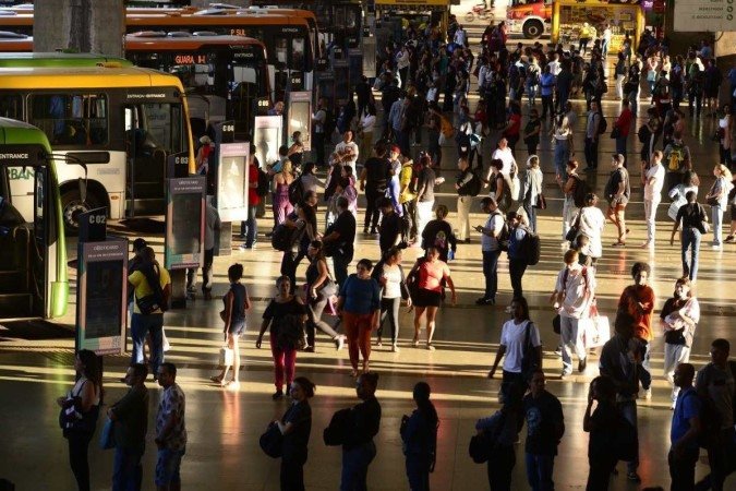  24/05/2023  Crédito: Carlos Vieira/CB/DA Press. Brasília, DF. Cidades. Rodoviária sem camelôs.