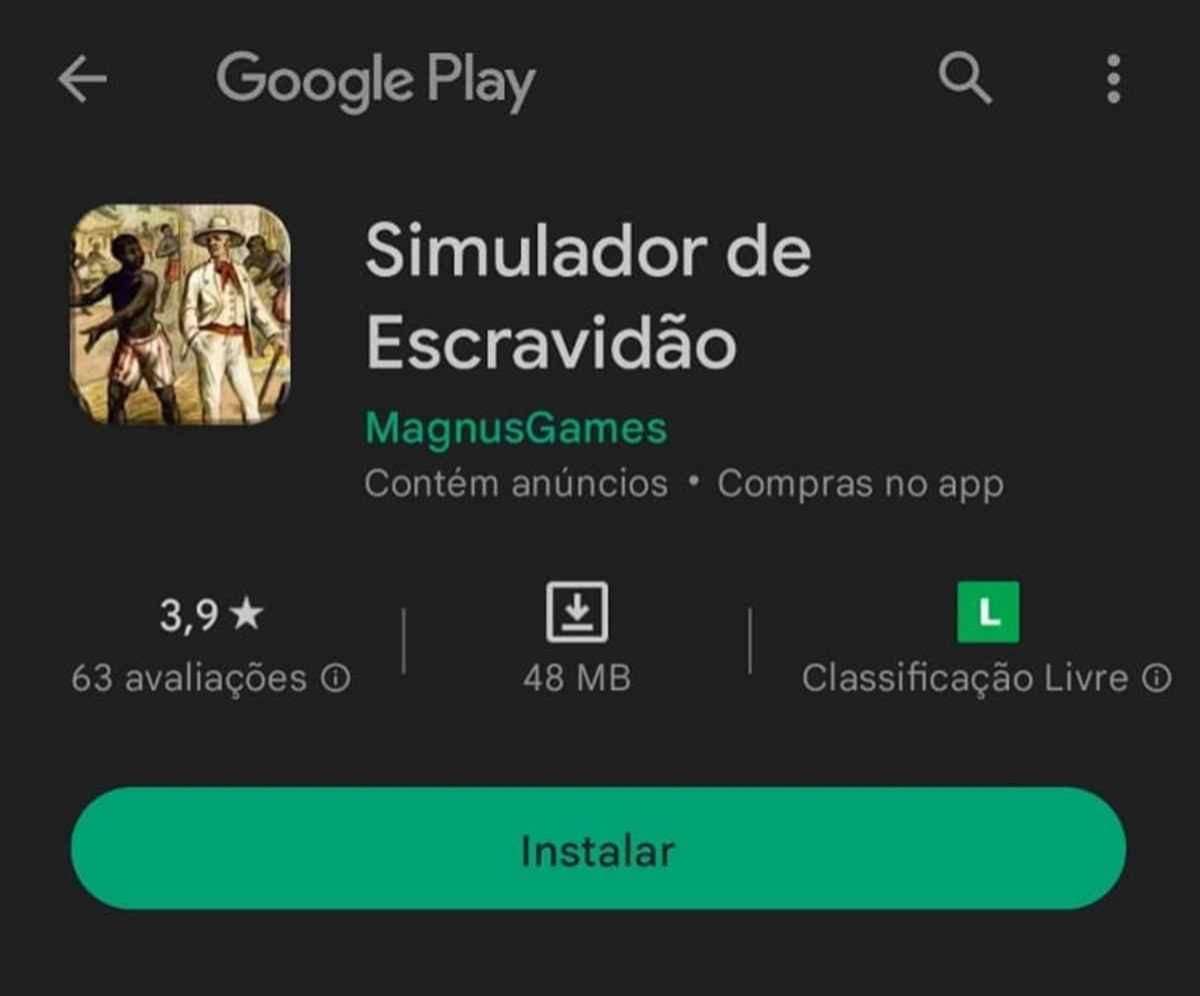 Simulador de Escravidão: Educafro quer indenização de R$ 100 mi do Google
