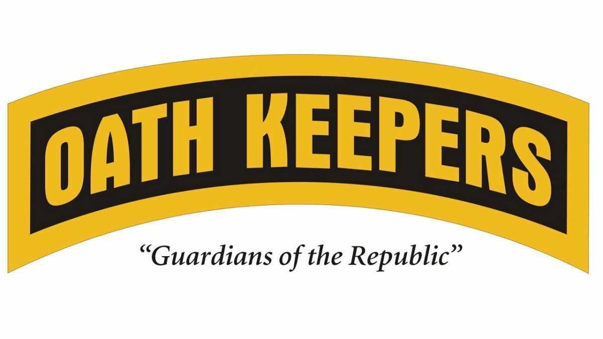 Logomarca do grupo de extrema direita norte-americano Oath Keepers