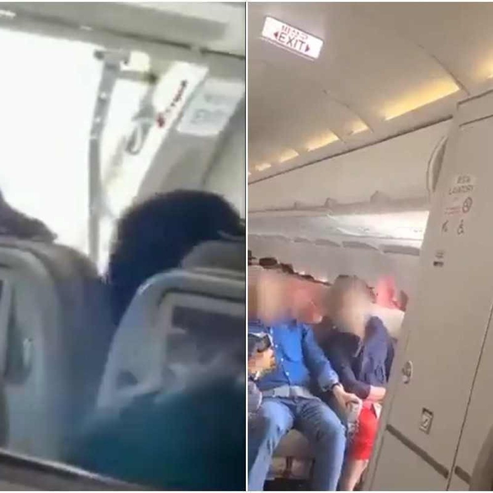 Homem abre porta de avião durante voo e é preso na Coreia do Sul; veja