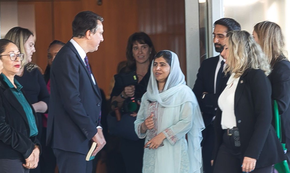 Malala em Brasília: ativista encontra ministros e defende educação inclusiva