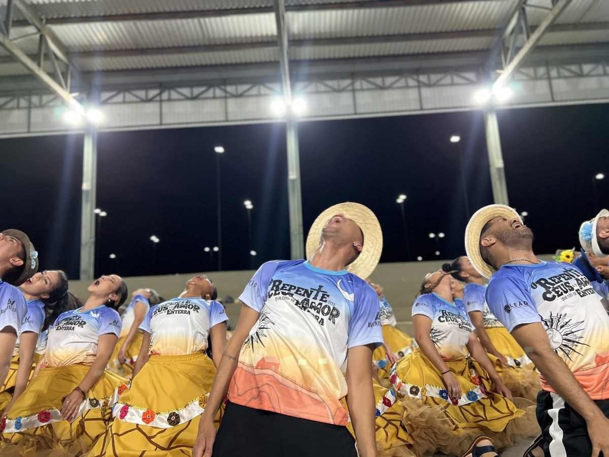 Último ensaio da Quadrilha Junina Sabugo de Milho antes de estreia. 