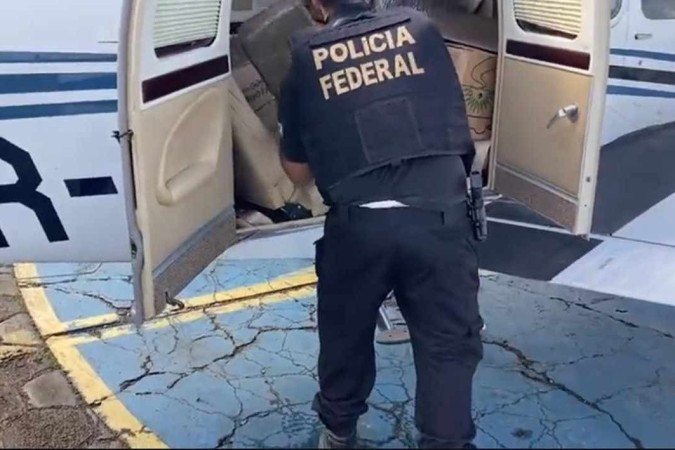 (crédito: Reprodução/Twitter @policiafederal) (crédito: Reprodução/Twitter @policiafederal)