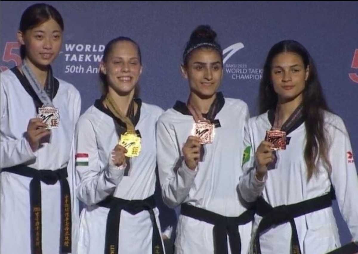 Conheça Maria Clara Pacheco, bronze pelo Brasil no Mundial de Taekwondo