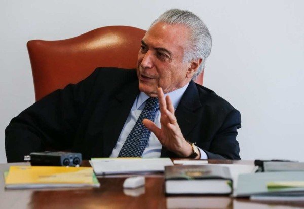 O ex-presidente Michel Temer disse não poder detalhar o conteúdo do encontro em Brasília por razões de confidencialidade profissional  -  (crédito: Carolina Antunes/PR)