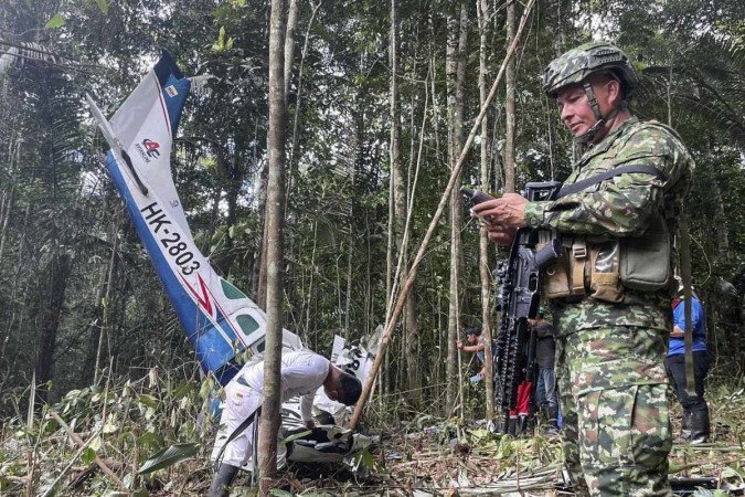 (crédito: HANDOUT / COLOMBIAN ARMY / AFP) (crédito: HANDOUT / COLOMBIAN ARMY / AFP)