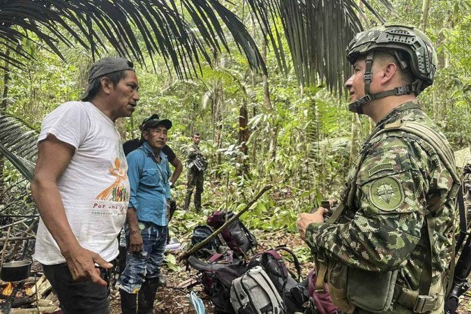 (crédito: HANDOUT / COLOMBIAN ARMY / AFP) (crédito: HANDOUT / COLOMBIAN ARMY / AFP)