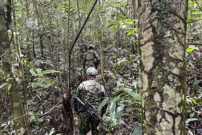 (crédito: HANDOUT / COLOMBIAN ARMY / AFP) (crédito: HANDOUT / COLOMBIAN ARMY / AFP)