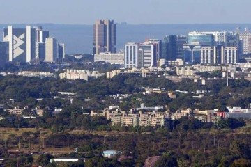 Uma das marcas de Brasília são as áreas verdes -  (crédito:  Ed Alves/CB/DA.Press)