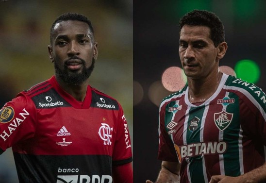  Alexandre Vidal/Flamengo e Marcelo Gonçalves/Fluminense