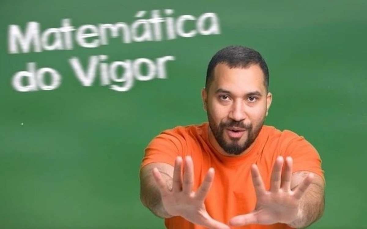 Gil do Vigor faz sucesso na web com aulas de matemática para o Enem