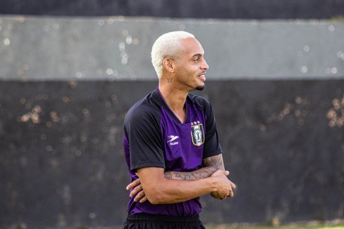 Ídolo do Ceilândia, Felipe Clemente será reforço do Gama para a temporada de 2026 -  (crédito: Mateus Dutra/Ceilândia)