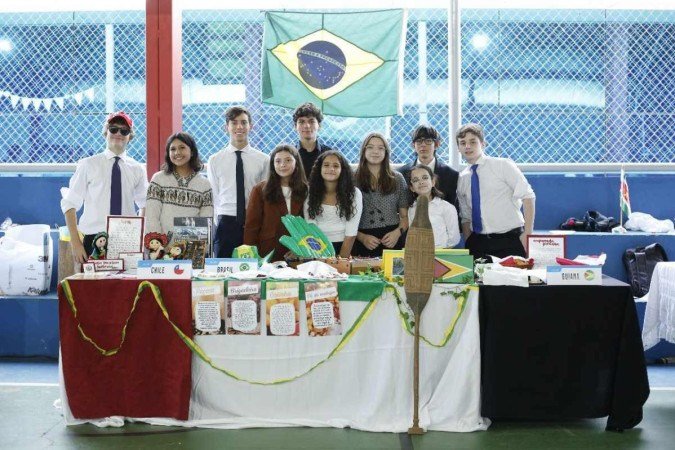 Estudantes do Colégio Galois, durante a última edição do Simulois Estudantes do Colégio Galois, durante a última edição do Simulois