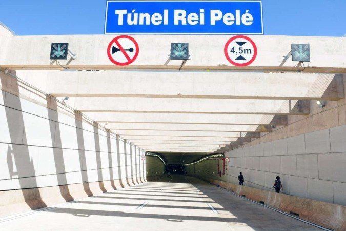  04/06/2023. Crédito: Minervino Júnior/CB/D.A Press. Brasil.  Brasilia - DF. Véspera do Aniversário de Taguatinga e inauguração do Túnel de Taguatinga.