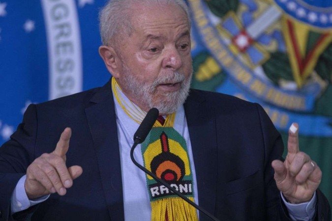 O presidente Luiz Inácio Lula da Silva participa de uma Cerimônia por ocasião do Dia Mundial do Meio Ambiente no Palácio do Planalto - (crédito: Joédson Alves/Agência Brasil) O presidente Luiz Inácio Lula da Silva participa de uma Cerimônia por ocasião do Dia Mundial do Meio Ambiente no Palácio do Planalto - (crédito: Joédson Alves/Agência Brasil)
