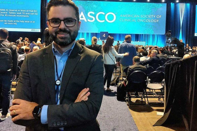 Ao Correio, o médico oncologista Cristiano Resende, do Grupo Oncoclínicas, fez um panorama da doença e do acesso ao tratamento. -  (crédito: Mariana Niederauer/CB/D.A. Press)