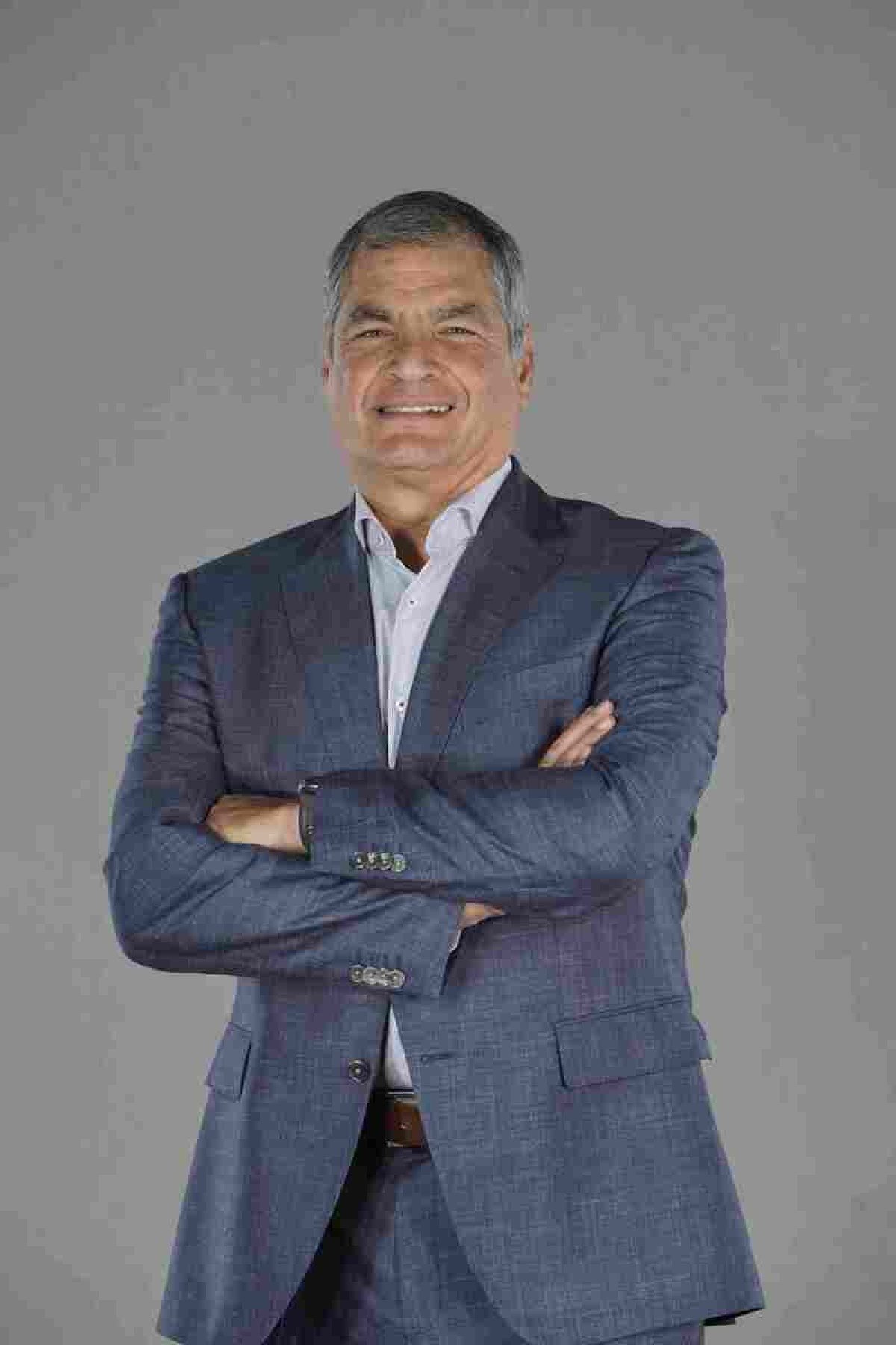 Rafael Correa, ex-presidente do Equador