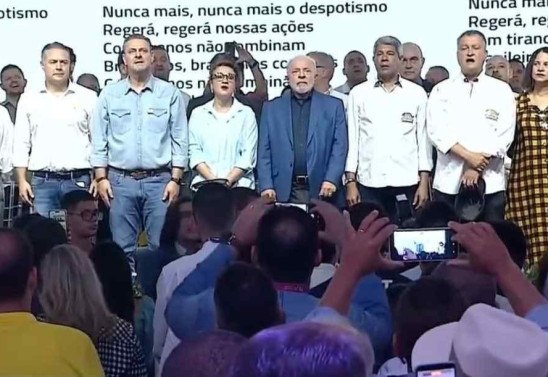 Reprodução Twitter/Lula/TV Brasil 