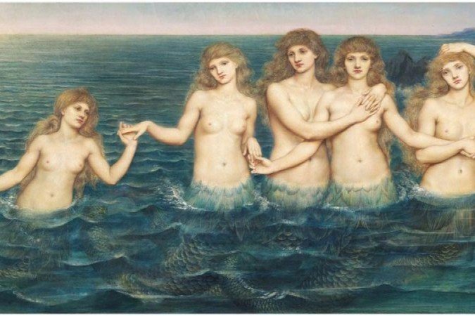 Primeira menção às sereias na literatura ocidental remonta à Odisseia, de Homero - (crédito: DE MORGAN CENTRE/WIKIMEDIA COMMONS) Primeira menção às sereias na literatura ocidental remonta à Odisseia, de Homero - (crédito: DE MORGAN CENTRE/WIKIMEDIA COMMONS)