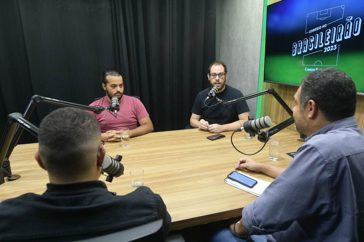 Episódio 13 do Podcast Correio no Brasileirão 2023 debate os resultados da rodada 9 da Série A e o sorteio das quartas de final da Copa do Brasil -  (crédito: Ed Alves/CB. DA. Press)