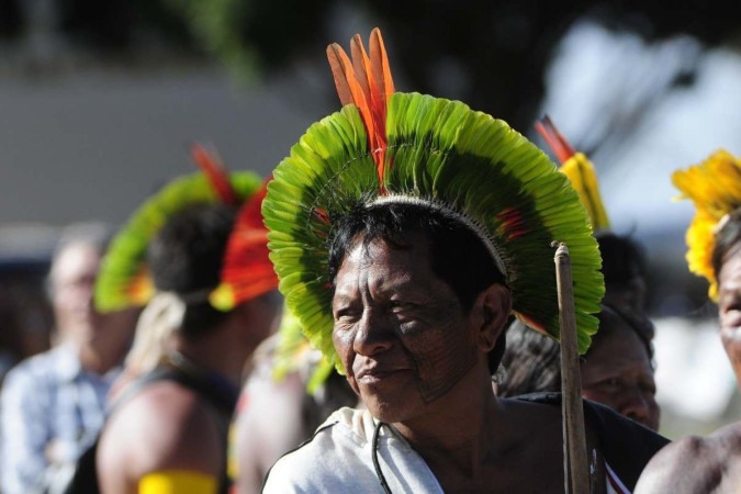 O contato forçado com pessoas não-indígenas e o fato de que muitas comunidades vivem em locais remotos de difícil acesso agravam a saúde indígena no Brasil -  (crédito: Minervino Júnior/CB/D.A.Press)