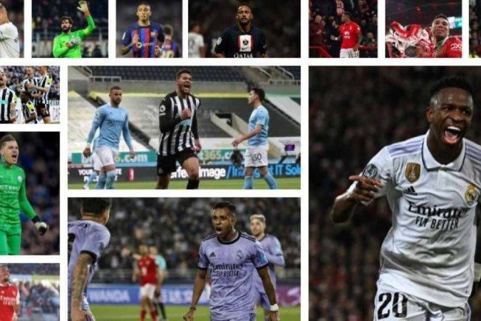 Os jogadores brasileiros, mais uma vez, tiveram uma temporada de muito brilho no futebol europeu