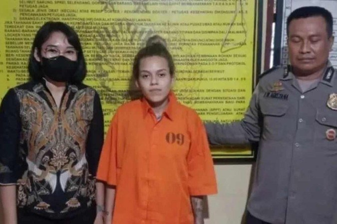 (crédito: Arquivo/Polícia de Bali) (crédito: Arquivo/Polícia de Bali)