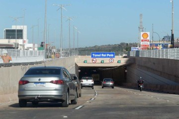 Partes do túnel serão interditadas nos dias 21 e 23 de janeiro -  (crédito:  Ed Alves/CB/DA.Press)