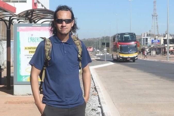  09/06/2023 Credito: Ed Alves/CB/DA.Press. Cidades. Tres dias Uteis do Tunel rei Pelé. Na foto, Victor Marinho. 